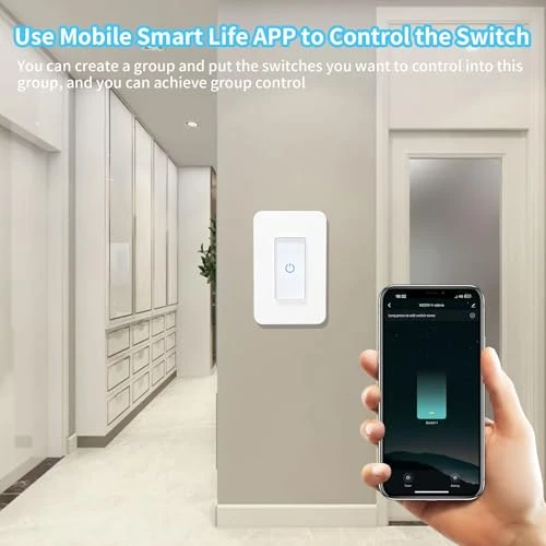 Touch Smart Switch - Single Pole — Smart Switch, Milfra