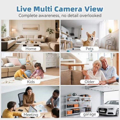 Wireless Camera Smoke Detector — Security Camera, ASWNS