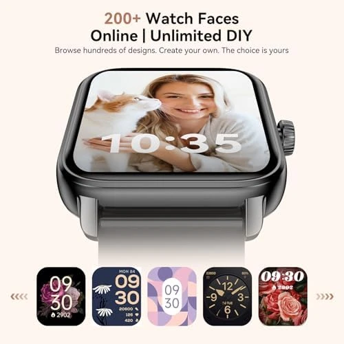 1.85" HD Touch Screen Fitness Tracker with Bluetooth Calling & Alexa — Smart Watch, iBesi