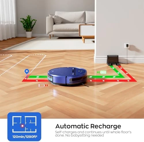 2-in-1 Robot Vacuum and Mop Combo — Robot Vacuum, MANVN