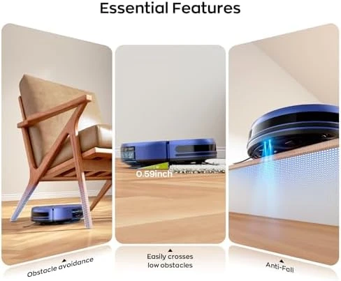 2-in-1 Robot Vacuum and Mop Combo — Robot Vacuum, MANVN