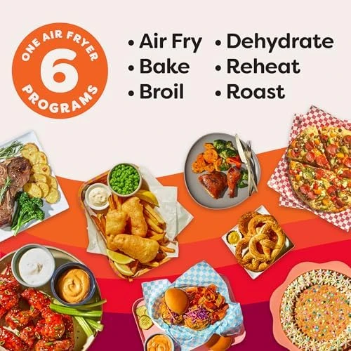 4QT Vortex Plus 6-in-1 Mini Air Fryer — Air Fryer, Instant Pot