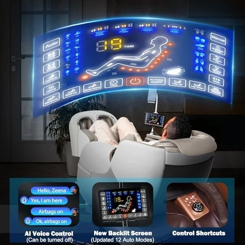 A18 3D Massage Chair Full Body — Massage Chairs, KoziSense