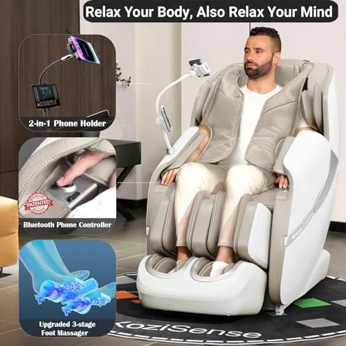 A18 3D Massage Chair Full Body — Massage Chairs, KoziSense