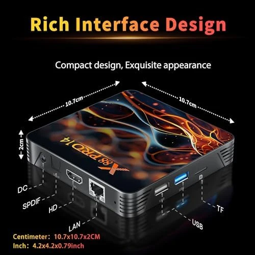 Android TV Box 14.0 — Smart TV, RUPA Store