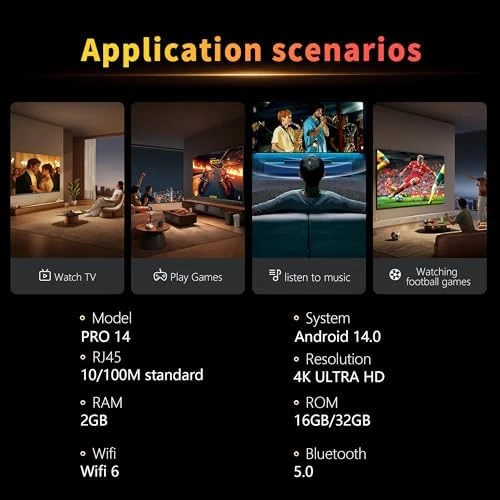 Android TV Box 14.0 — Smart TV, RUPA Store