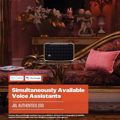 Authentics 200 - Retro Style Smart Home Speaker — Smart Speaker, JBL