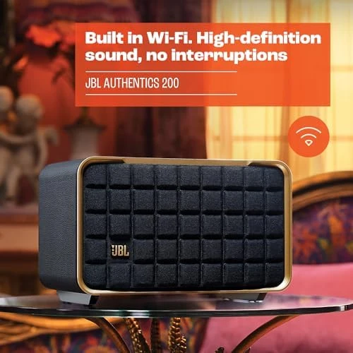 Authentics 200 - Retro Style Smart Home Speaker — Smart Speaker, JBL