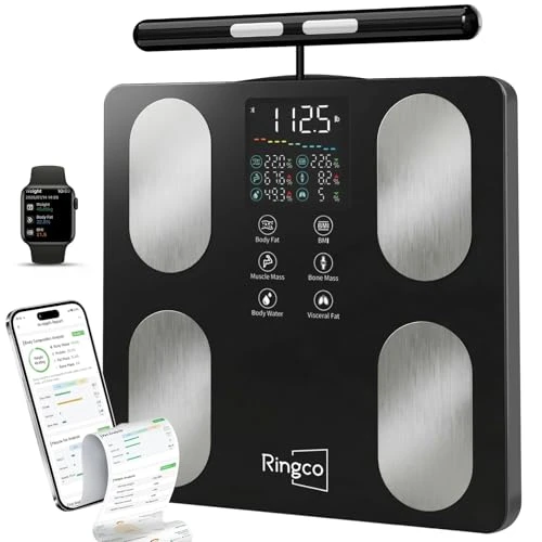 Body Pod Scale with BMI, Body Fat & Muscle Mass — Smart Scale, RINGCO