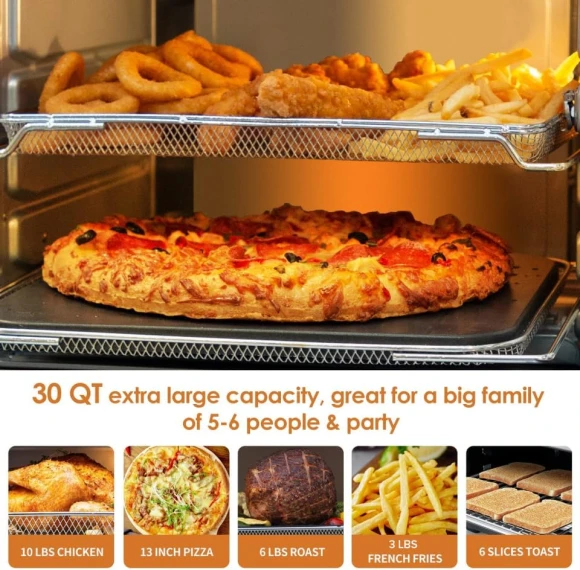 Bravo XL Air Fryer Convection Toaster Oven — Air Fryer, Nuwave