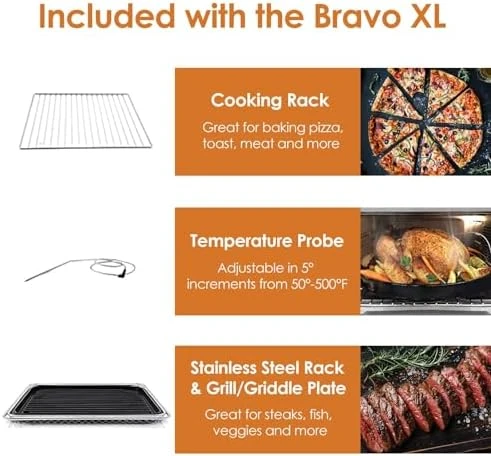 Bravo XL Air Fryer Convection Toaster Oven — Air Fryer, Nuwave