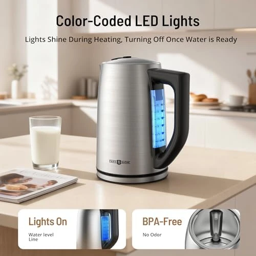 Electric Kettle with 6 Precise Temperature Presets — Electric Kettle, PARIS RHÔNE