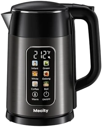 Electric Kettle with Touch Screen Temperature Control — Electric Kettle, Mecity