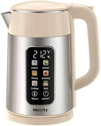 Electric Kettle with Touch Screen Temperature Control — Electric Kettle, Mecity