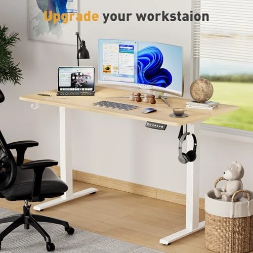 Electric Standing Desk Adjustable Height — Standing Desk, VVENACE