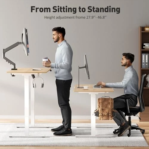 Electric Standing Desk Adjustable Height — Standing Desk, VVENACE