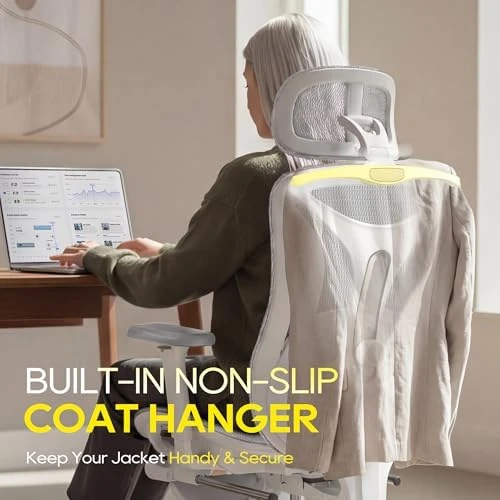 Ergonomic Office Chair with Footrest — Smart Chairs, CYKOV