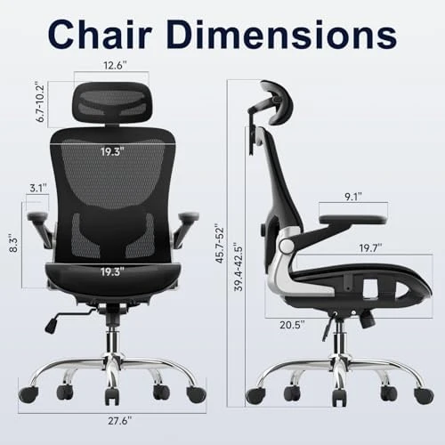 Ergonomic Office Chair with Mesh Seat Cushion and 3D Armrests — Smart Chairs, marrap