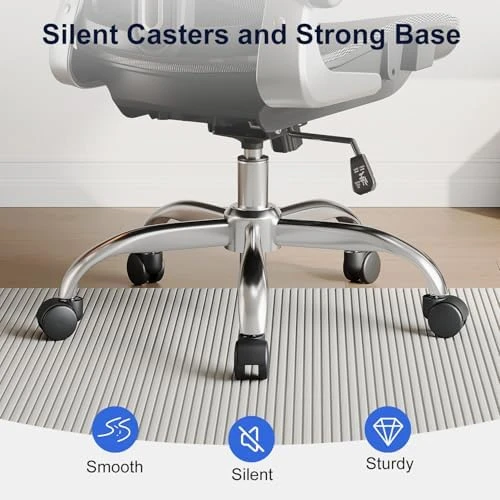 Ergonomic Office Chair with Mesh Seat Cushion and 3D Armrests — Smart Chairs, marrap