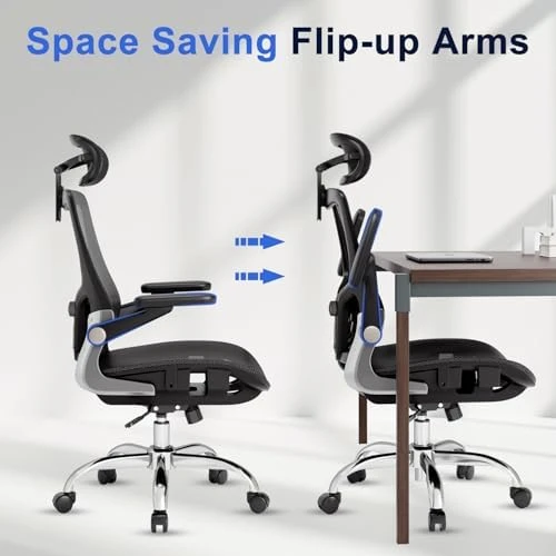 Ergonomic Office Chair with Mesh Seat Cushion and 3D Armrests — Smart Chairs, marrap