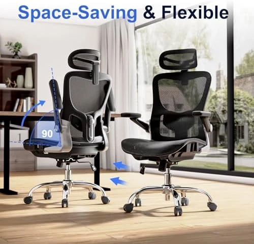 Ergonomic Office Chair with Mesh Seat Cushion and 3D Armrests — Smart Chairs, marrap