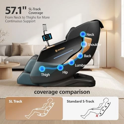 Full Body 4D Zero Gravity Massage Chair Recliner — Massage Chairs, Gethope