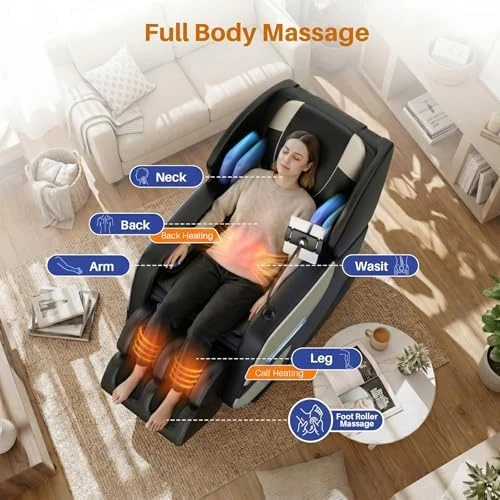 Full Body Zero Gravity Massage Chair — Massage Chairs, ficsmate