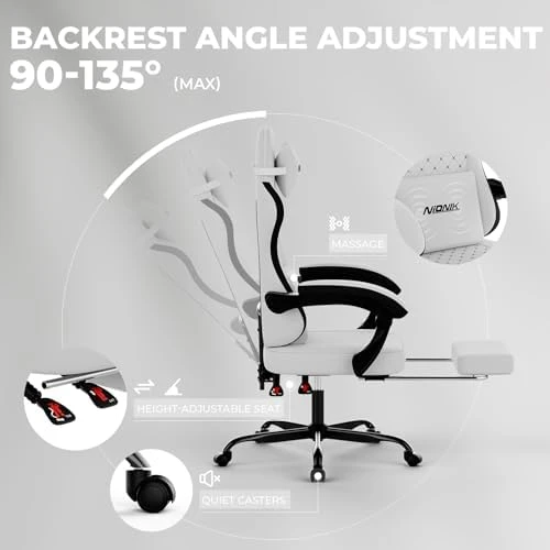 Gaming Chair with Massage — Smart Chairs, NIONIK