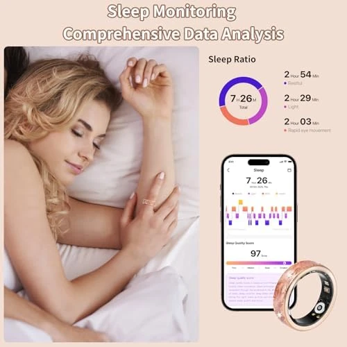 Health-Fitness Tracker Smart Ring — Smart Ring, JIANVNUI