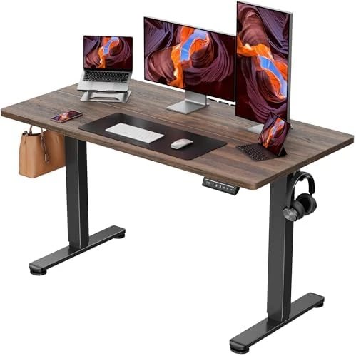 Height Adjustable Electric Standing Desk 55 x 28 Inches — Standing Desk, ErGear