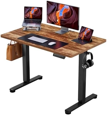 Height Adjustable Electric Standing Desk 55 x 28 Inches — Standing Desk, ErGear