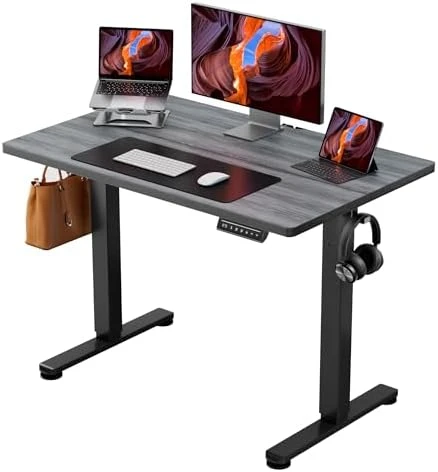 Height Adjustable Electric Standing Desk 55 x 28 Inches — Standing Desk, ErGear