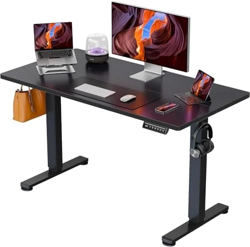 Height Adjustable Electric Standing Desk 55 x 28 Inches — Standing Desk, ErGear