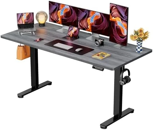 Height Adjustable Electric Standing Desk 55 x 28 Inches — Standing Desk, ErGear
