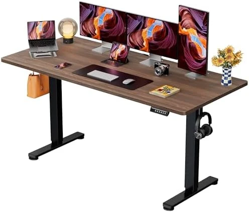 Height Adjustable Electric Standing Desk 55 x 28 Inches — Standing Desk, ErGear