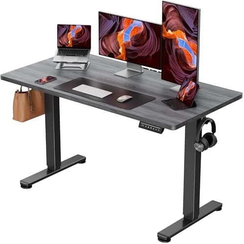 Height Adjustable Electric Standing Desk 55 x 28 Inches — Standing Desk, ErGear
