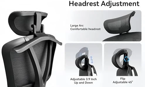 Mesh High Back Ergonomic Office Chair — Smart Chairs, BIKIGIRL