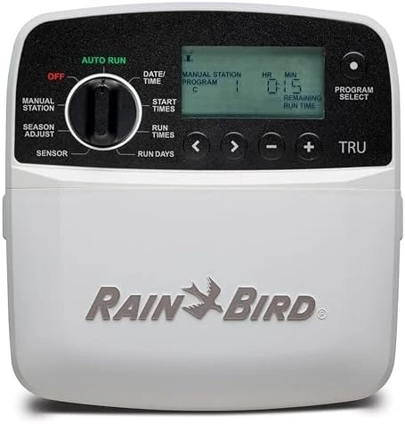 Program-Based Indoor Irrigation Controller/Timer, WiFi Ready, 6-Zone/Station — Irrigation System, Rain Bird