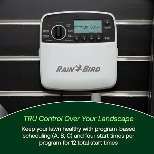 Program-Based Indoor Irrigation Controller/Timer, WiFi Ready, 6-Zone/Station — Irrigation System, Rain Bird