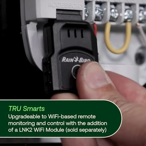 Program-Based Indoor Irrigation Controller/Timer, WiFi Ready, 6-Zone/Station — Irrigation System, Rain Bird