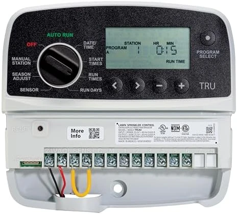 Program-Based Indoor Irrigation Controller/Timer, WiFi Ready, 6-Zone/Station — Irrigation System, Rain Bird