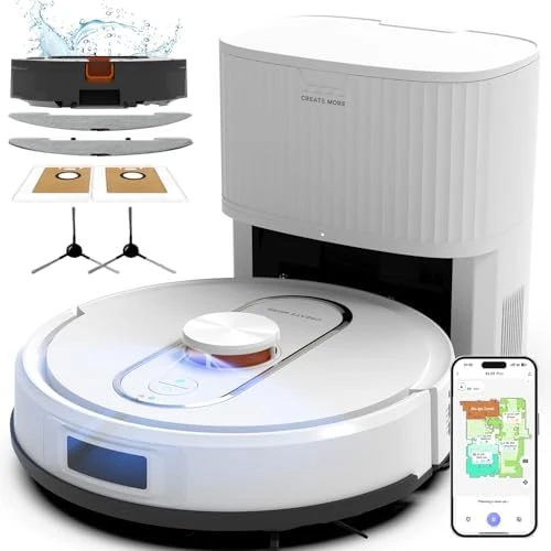 Robot Vacuum and Mop Combo — Robot Vacuum, Bagotte