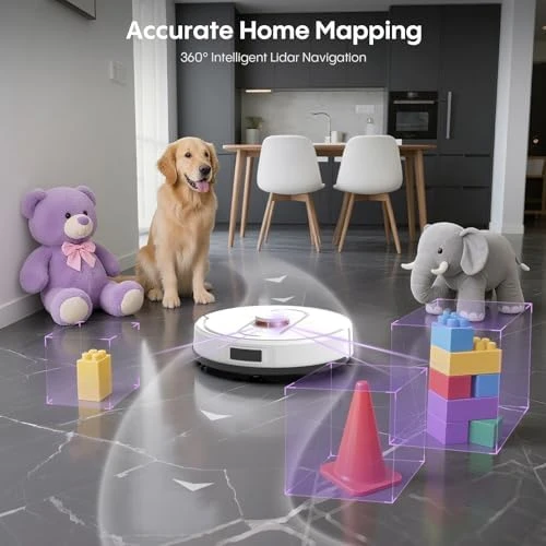Robot Vacuum and Mop Combo — Robot Vacuum, Bagotte