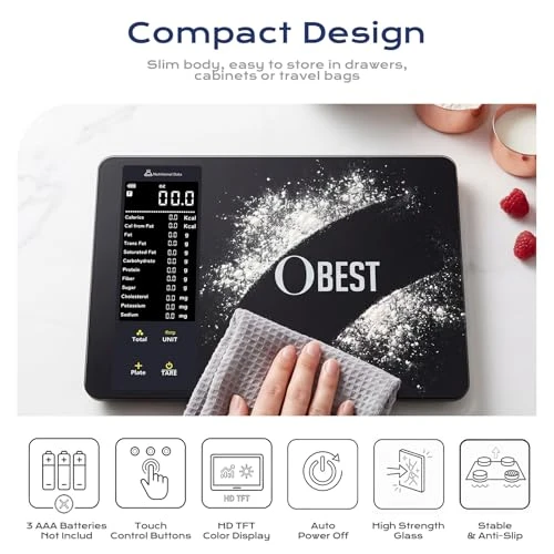 Smart Food Scale with Nutritional Calculator — Smart Scale, OBEST