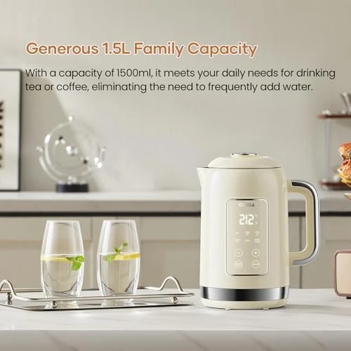 Smart Kettle with Temperature Control — Electric Kettle, OLEGA