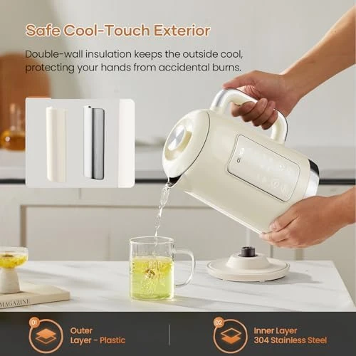 Smart Kettle with Temperature Control — Electric Kettle, OLEGA
