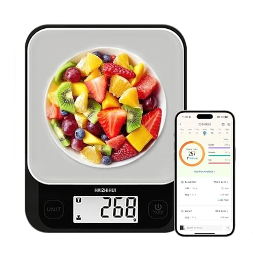 Smart Kitchen Scale for Weight Loss & Cooking — Smart Scale, HAIZHIHUI