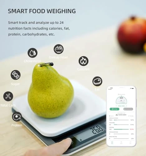 Smart Kitchen Scale for Weight Loss & Cooking — Smart Scale, HAIZHIHUI