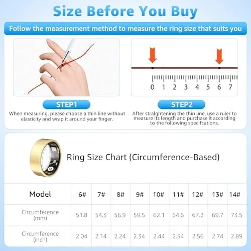 Smart Ring Health Tracker — Smart Ring, GJKQRJ