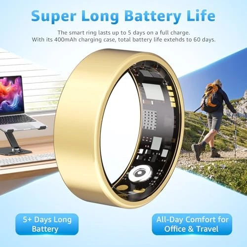 Smart Ring Health Tracker — Smart Ring, GJKQRJ